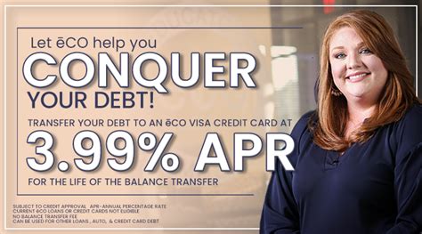 The lowes credit card includes benefits for lowes shoppers. eCO Credit Union - 2020 Credit Card Balance Transfer Promotion