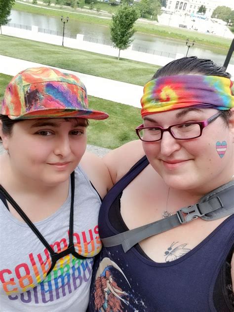 Attending Columbuspride With My Amazing Girlfriend Pride2018 Lovewins Rlgbt