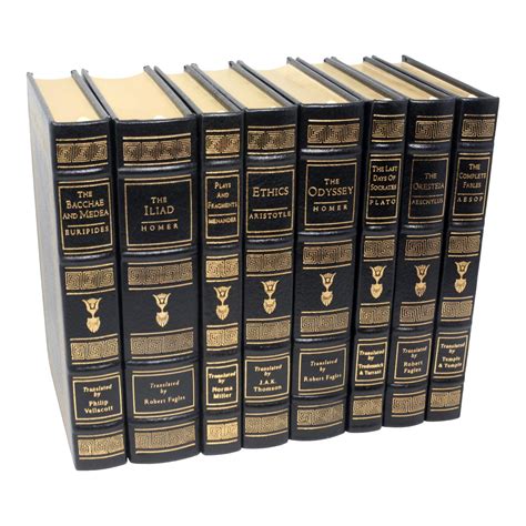 Vintage Literary Classics Book Collection By The Easton Press Set Of 8 Chairish