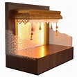 Buy The Mandir Store Designer Wooden Mandir for Home/Temple Home/Pooja ...