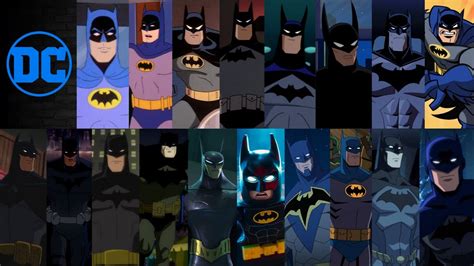 Batman Evolution Animated Tv Shows And Movies 2019 80th