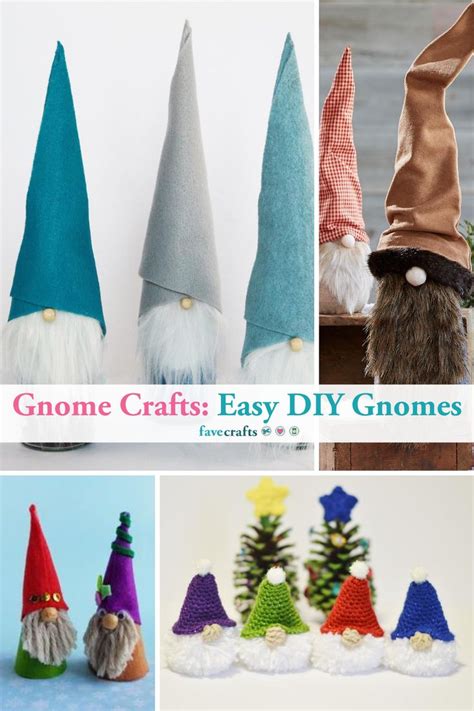 Gnome Crafts 46 Easy DIY Gnomes Gnomes Crafts Diy And Crafts Sewing