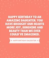 Birthday Quotes For Daughter - Homecare24