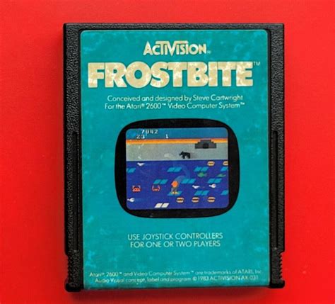 Frostbite Atari 2600 Prix Photo Présentation