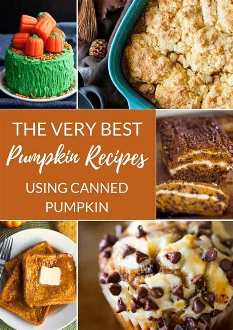 The Very Best Recipes You Can Make With Canned Pumpkin Cupcake Diaries