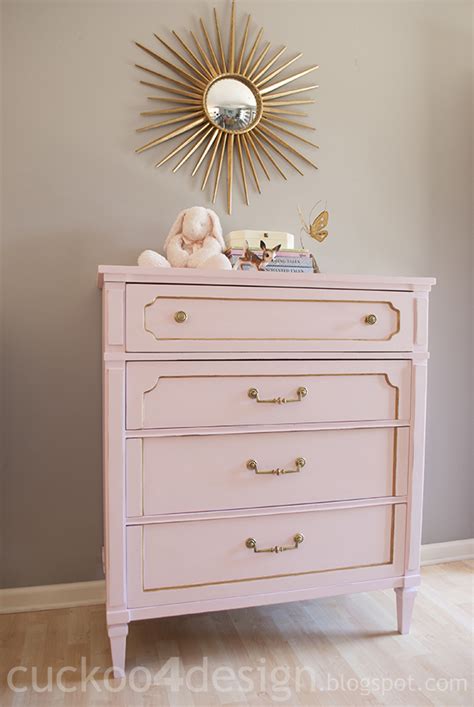 How i paint and distress a dresser: Diy Pink Distressed Dresser | Room 4 Interiors