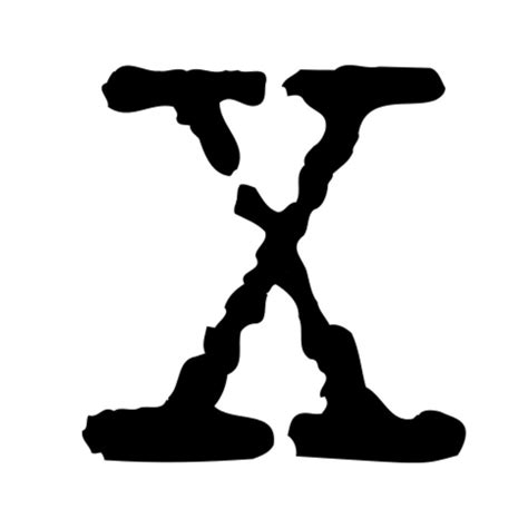 X Files Logo Vinyl Sticker Etsy