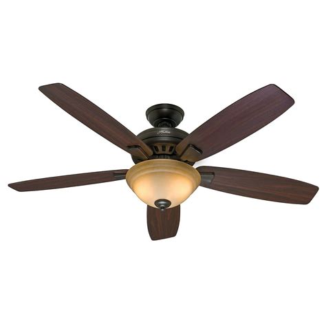 Ceiling fan remote control installation makes a great diy project. Hunter Fan 54 inch Premier Bronze Ceiling Fan with Light ...