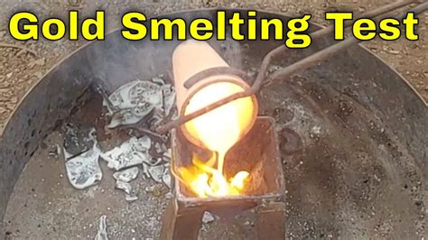 Gold Smelting Test Determining The Best Gold Recovery Flux Youtube