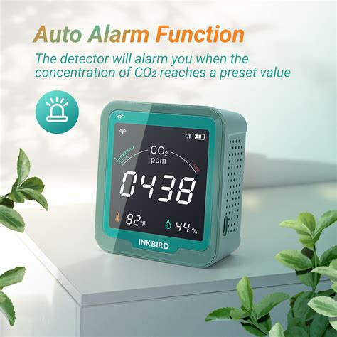 Mua Inkbird Wifi Indoor Air Quality Monitor Co2 Detector Accurate