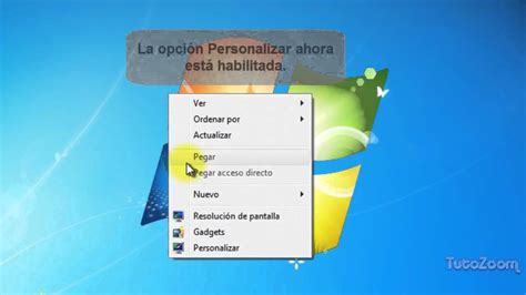 Habilitar Opción Personalizar Y Aero En Windows 7 Starter Y Home Basic