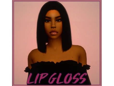 Sims 4 Lip Gloss Xxblacksims