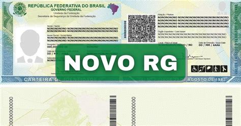 Novo Rg Quando A Cin Começará A Ser Emitida No País Descubra Aqui