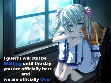 Sometimes sad and sometimes inspirational, but always the best one! Anime Greeting Cards: Anime Love - Sad Love Quotes