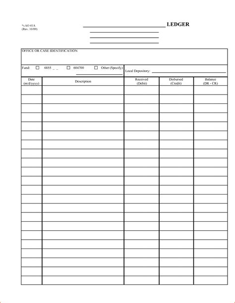 Free Printable Ledger Printable Blank World