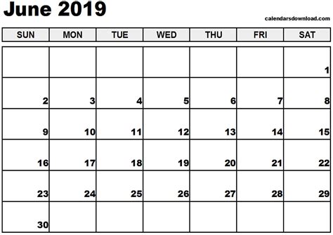 June 2019 Calendar Yahoo Image Search Results Calendar June June
