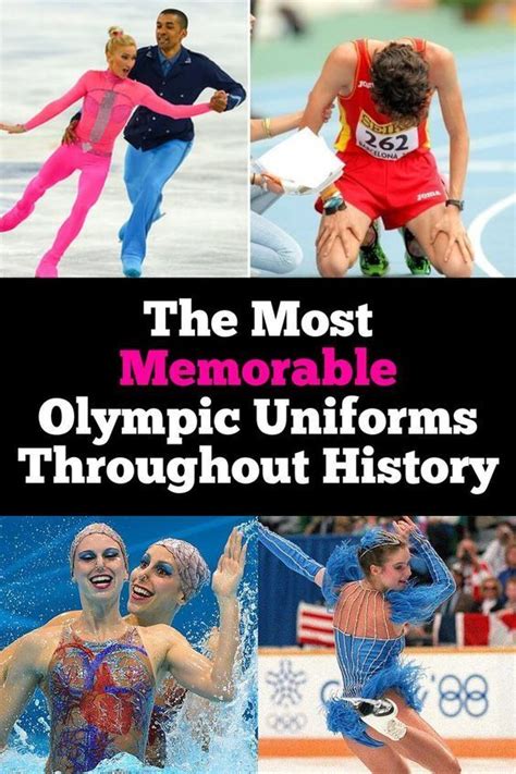 The Most Memorable Olympic Uniforms Throughout History Including Womens And Mens Swimsuits
