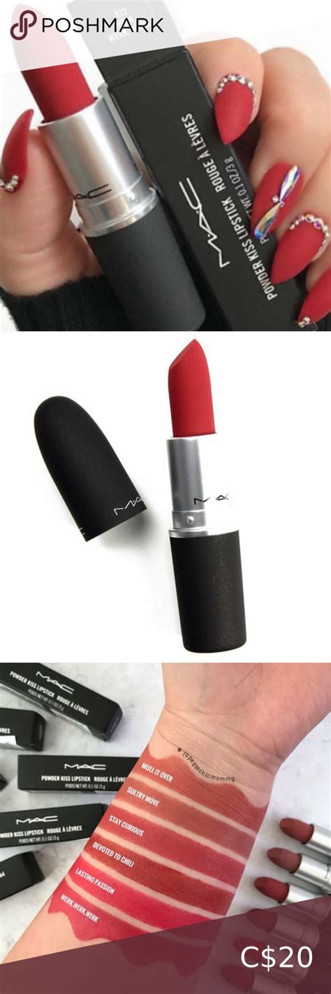 230 Mac Powder Kiss Lipstick In Werk Werk Werk Mac Powder Beauty Awards Mac Cosmetics