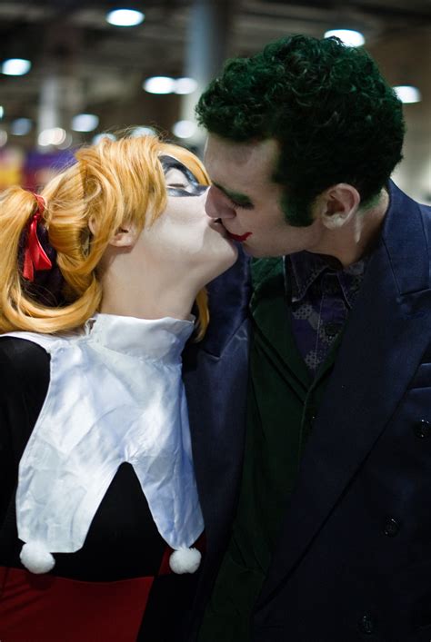 Harley Quinn Kissing The Joker Sean Doorly Flickr