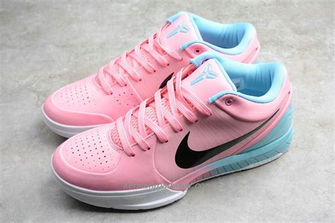 Nike Kobe Iv Protro Undftd Pe Av6339 601 Mens Pink Light Blue
