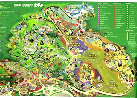 San Diego Zoo, San Diego, CA - California Beaches