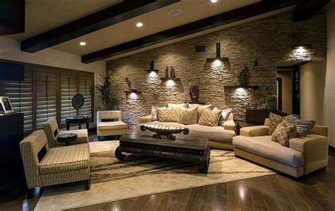 20 Fabulous Rock Wall Living Room Ideas To Amaze Your Guest Stone