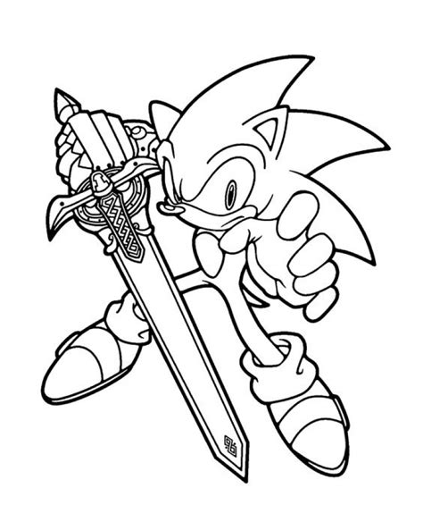 Sonic knows how to run fast and jump high, and he can also attack opponents, curling up into a ball. Get This Printable Sonic Coloring Pages Online 711864