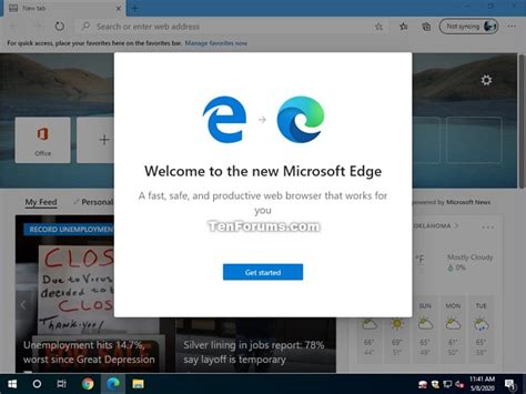 Microsoft Edge For Windows 10 Update Microsoft Edge And Internet