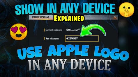 logo iPhone ff: Apple Logo in Free Fire Nickname | MOROESPORTS