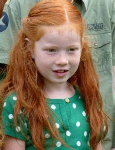 Ginger Girl Pre Teen Bright Redhead Freckles On Alabaster Skin 12