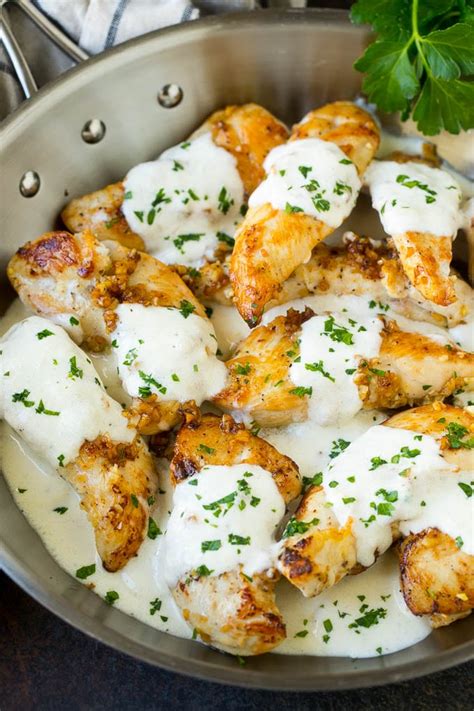 How to make this creamy garlic sauce chicken recipe. Pin on Recipes to Cook