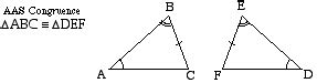 In right triangles you can also use hl when two triangles are congruent, there are 6 facts that are true about the triangles. Mathwords: AAS Congruence