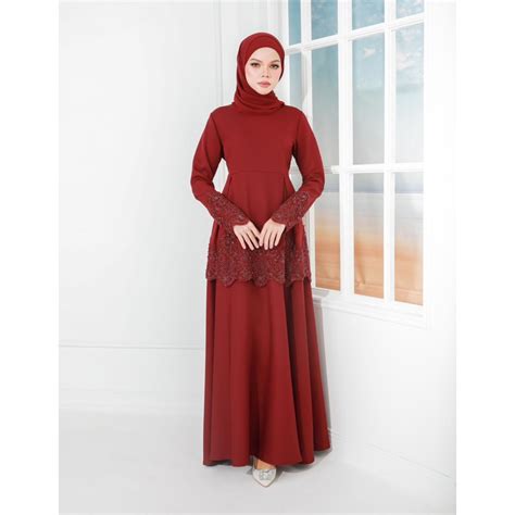 Hijabistahub Camily Kurung Baju Nikah Baju Kurung Baju Tunang Baju Kurung Tunang Baju