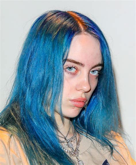 Top 48 Image Billie Eilish Blue Hair Vn