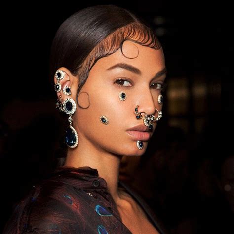 Every Single Time Pat Mcgraths Runway Makeup Looks Made Our Jaws Drop Face Jewellery Runway