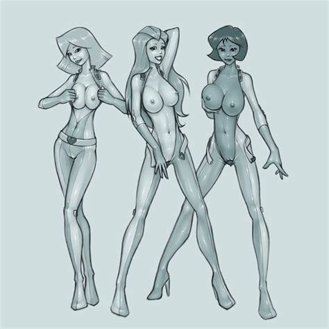 Rule 34 Alex Totally Spies Bushido Clover Totally Spies Female