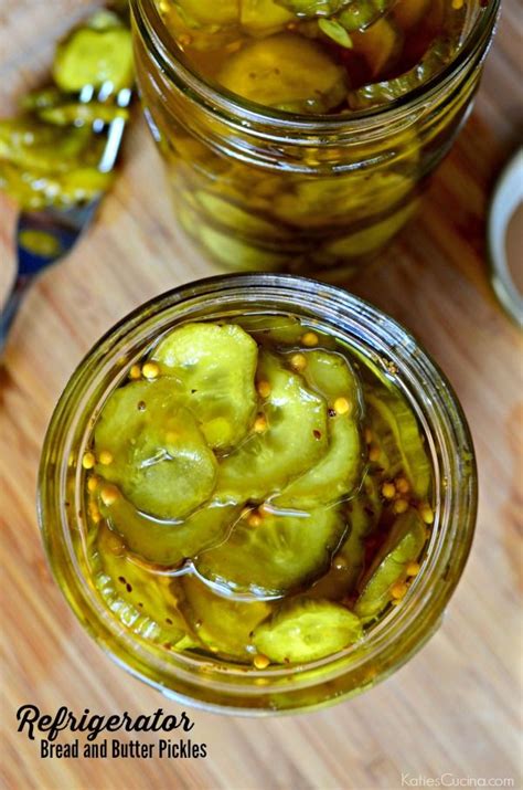 Refrigerator Bread And Butter Pickles Sweet Pickles