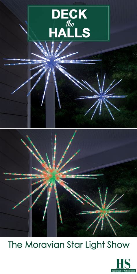 The Moravian Star Light Show Spanning Nearly 40 In Diameter The