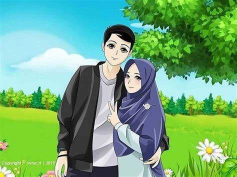 Gambar Pemandangan Gambar Kartun Couple