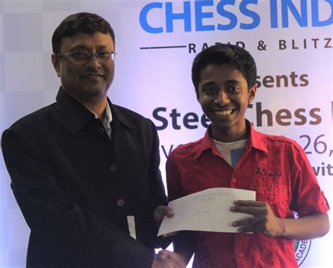 One can't stay away for too long. Aronyak Ghosh wins Tata Steel Chess Festival 2019 Open Rapid - ChessBase India