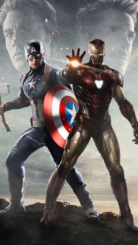 540x960 Captain America Vs Iron Man 4k Artwork 540x960 Resolution Hd 4k