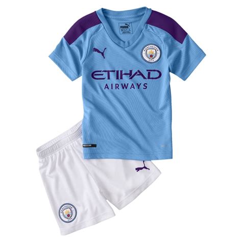 Click here to view the manchester city home kit for the 2020/2021 season by puma. Puma Manchester City Home Mini Kit 2019/2020 - Puma from ...