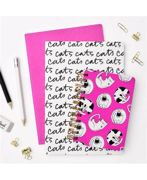 Mara Mi Kitty Cats Spiral Mini Notebook Macys