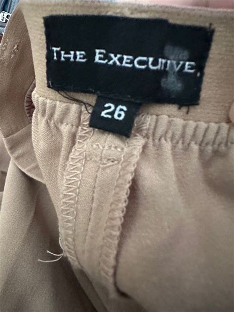 The Executive Nude Stretch Pants On Carousell