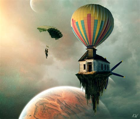 Flying House By Kw9015 On Deviantart