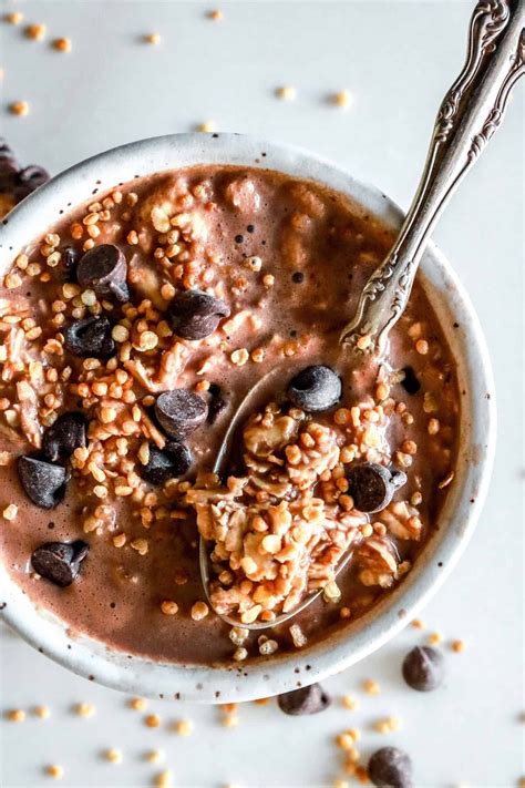 Healthy Chocolate Overnight Oats Are A Healthy No Cook No Bake