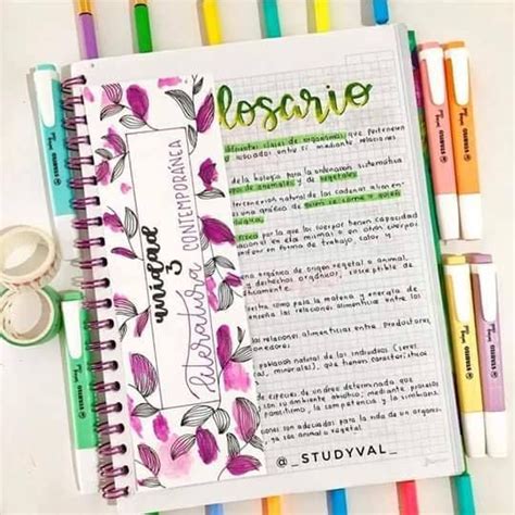 Busca tu color y diseño favorito y úsalo para decorar el cuaderno. separador de parciales escolar en 2020 | Libreta de ...