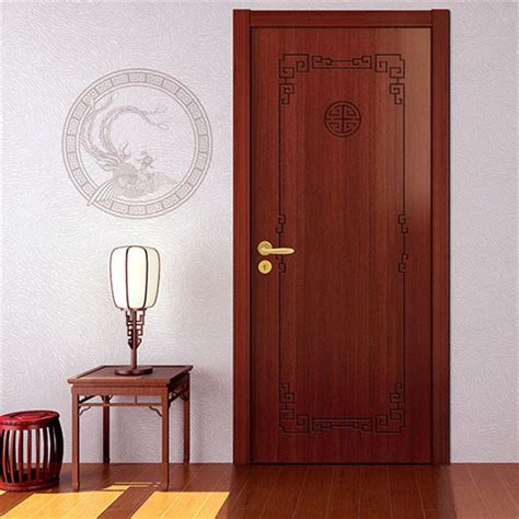 China Interior Bedroom Teak Wood Main Door Latest Design Wooden Doors 