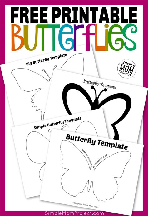 8 Free Printable Large Snowflake Templates Butterfly