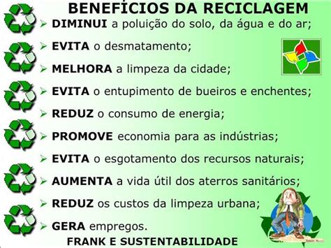 BenefÍcios Da Reciclagem Educação Ambiental E Sustentabilidade Meio Ambiente E